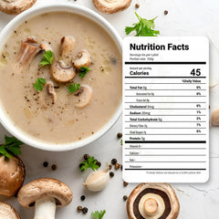 SEAYOFA shiitake powder jar open for easy scooping and aroma.