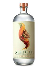 Seedlip Grove 42 bottle close-up emphasizing premium ingredients and packaging