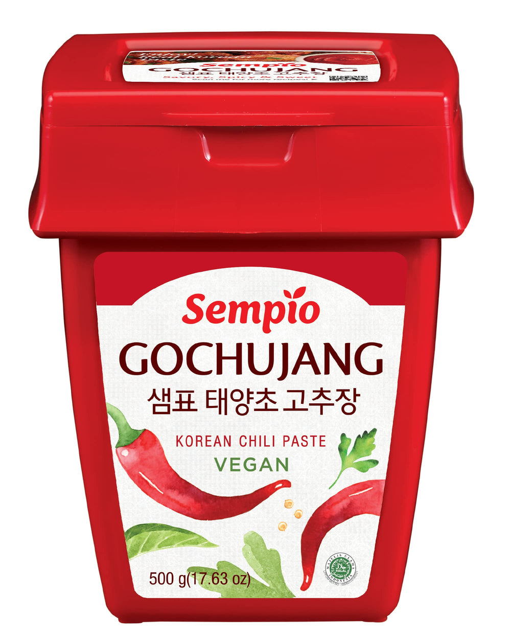 Sempio gochujang bottle shows authentic Korean chili paste for versatile cooking.