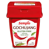 Sempio gluten free gochujang bottle for mild heat in versatile cooking