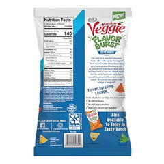 Sensible Portions Garden Veggie Flavor Burst chips, full bag ready for sharing