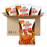 Sensible Portions Garden Veggie Straws Screamin' Hot pack-front, ideal for on-the-go snacking.