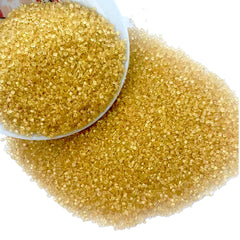 Sentovac Gold Sanding Sugar on ice cream provides festive decoration.