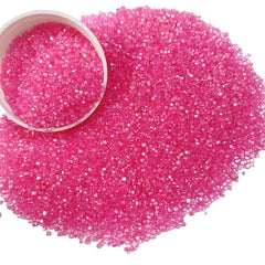 Sentovac hot pink sanding sugar on cookies for festive shine