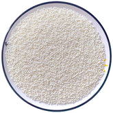 Sentovac white nonpareils 2mm bottle adds a glossy finish to cakes