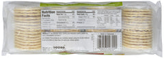 Sesmark Rice Thins close-up emphasizes crisp edges and light texture.