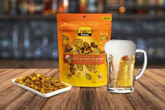 Setton Farms Pistachio Pub Mix honey roasted sesame chips with sweet savory bite
