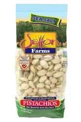Setton Farms premium California pistachios in-shell in a 1lb bag, perfect for sharing.