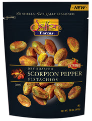 Setton Farms Pistachios Scorpion Extreme heat bag boosts bold on-the-go snacking