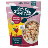 Seven Sundays Farmers Market Muesli served in a bowl for a satisfying breakfast