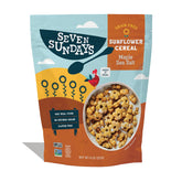 Seven Sundays Maple Sea Salt Cereal bag, gluten-free and vegan ingredients.