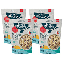 Seven Sundays Protein Oats Wildberry bowl – real berries for a filling breakfast