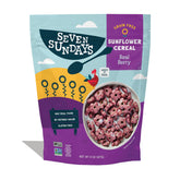 Seven Sundays Real Berry cereal bag front, gluten-free convenience for quick snacking.