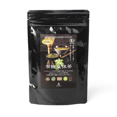 Shimane Organic Farm Mulberry Matcha packaging, premium quality and organic certification for everyday use.