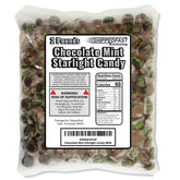 Shippedfast Chocolate Starlight Mint Candy 32oz bag with rich stripes, ideal for sharing.