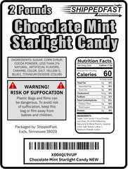 Individually wrapped mint candies by Shippedfast for easy grab-and-go snacking.