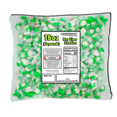 ShippedFast Key Lime Disc candies in a pack, vibrant and tangy treat for gatherings.