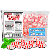 ShippedFast Peppermint Starlights candies in a 1lb bag offer fresh mint flavor for sharing.