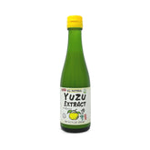 Shirakiku Yuzu Extract bottle pour for drinks and baking.