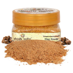Shudh India Hing powder packaging enables precise seasoning control.