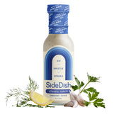 SideDish Classic Ranch Dressing bottle pour showing creamy texture for salads