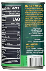 Siete Beans Refried Ranchero can, ready-to-heat base for quick meals