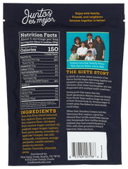 Siete Mexican Wedding Cookies packaging shown, gluten-free and vegan snack.