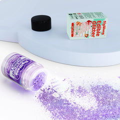 SigWong cap-design edible glitter allows precise control for toppers and fondant.