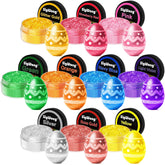 SigWong edible glitter collection with 10 colors for drinks and desserts