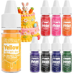 SigWong oil-based coloring bottle for vibrant chocolate and candy melts, with long-lasting color.