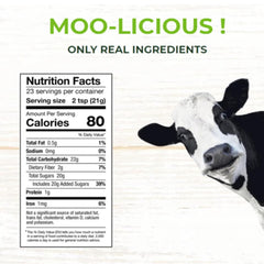 Silly Cow Farms truffle flavor cocoa powder close-up highlighting premium ingredients.