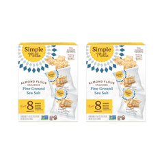 Simple Mills almond flour crackers dips ready: perfect with hummus or sliced veggies.