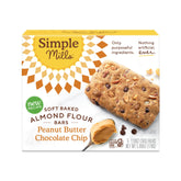 Simple Mills Bar Soft Bake PB Chocolate Almond package – premium ingredients for on-the-go snacking.