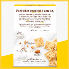 Simple Mills crackers paired with avocado and cheese for quick snacking ideas