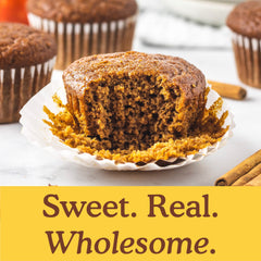 Store shelf featuring Simple Mills gluten-free, grain-free baking mix