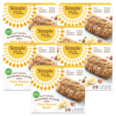 Simple Mills Nutty Banana Bread bars on package front for gluten free snacking