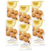 Simple Mills Toasted Pecan cookies box front, gluten-free and vegan.