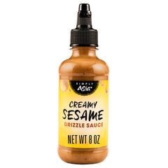 Simply Asia Creamy Sesame Drizzle Bottle with glossy finish for salads