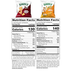 Simply Doritos White Cheddar Nacho bag highlights bold, cheesy flavor.
