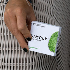 Simply Gum aspartame-free ingredients appeal to health-conscious shoppers.