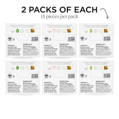 SIMPLY Gum natural gum base image communicates plastic-free chew quality