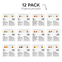 Simply Gum packaging-free display emphasizing eco-friendly, plastic-free chewing solution.