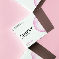 SIMPLY Gum xylitol sugar-free for breath refresh and cavity-conscious snacking.