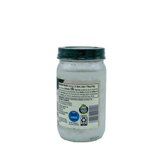 Simply Nature Unrefined Coconut Oil bottle for baking, adds mild coconut flavor.