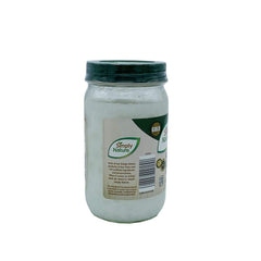 Simply Nature Virgin Coconut Oil jar for skin and hair care rituals.