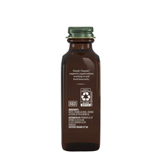 Simply Organic Almond Extract pour demonstrates smooth flow for recipes.