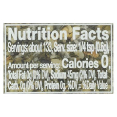 Simply Organic Dill Everything Seasoning label close-up showing organic ingredients.