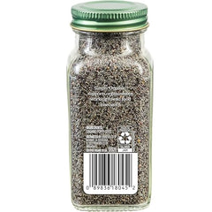Simply Organic poppy seed closeup texture highlighting delicate crunch