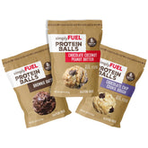 simplyFUEL Chocolate Lovers front-pack showcasing a convenient, high-protein snack for on-the-go energy