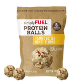 SimplyFUEL Protein Balls peanut butter honey almond pack for on-the-go snacking